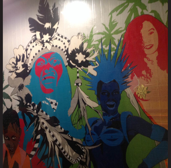 Mona Superhero Mural #1 | Voodoo Doughnut Too