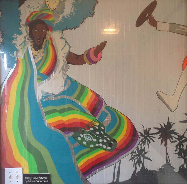 Mona Superhero Mural #3 | Voodoo Doughnut Too