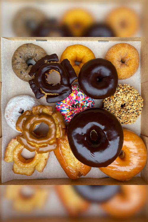 Dozen Assorted Classic Donuts — Groovy Donuts