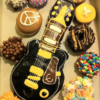 BB King Guitar Custom Doughnut with Classic doughnuts