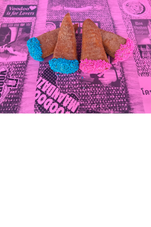 New Baby Blunts "Cigar" Shaped Doughnuts in pink or blue
